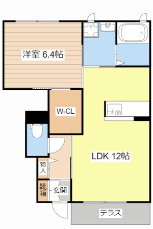 ベル　ホープの物件間取画像